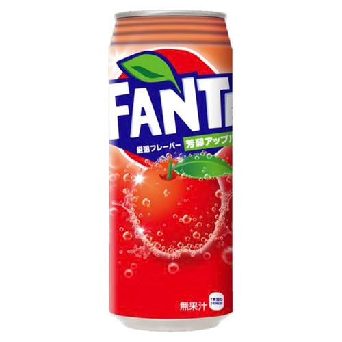 Japanese Fanta Rich Red Apple 500 ml