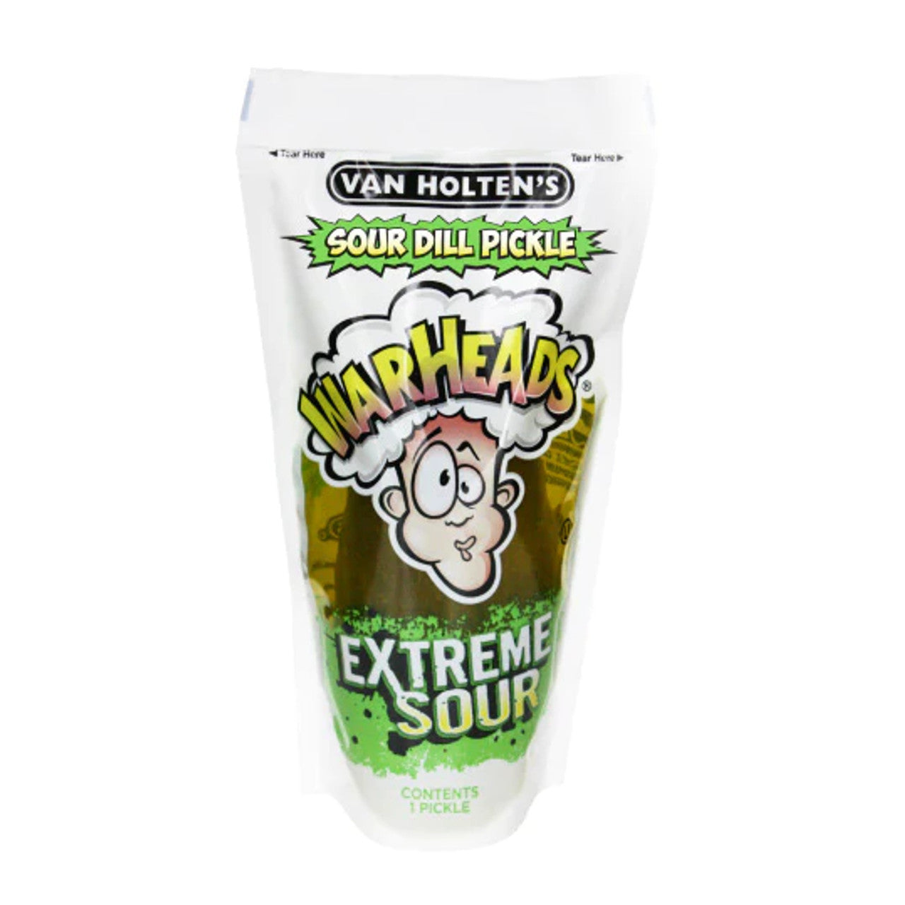 Van Holten’s Warheads Extreme Sour Dill Pickle