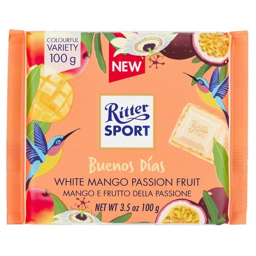 Ritter Sports White Mango Passion Fruit 100g