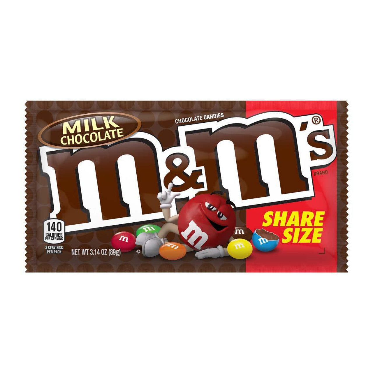 M&M’s Milk Chocolate Share Size 89g