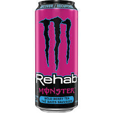 US Monster Rehab Wild Berry Tea 458 ml