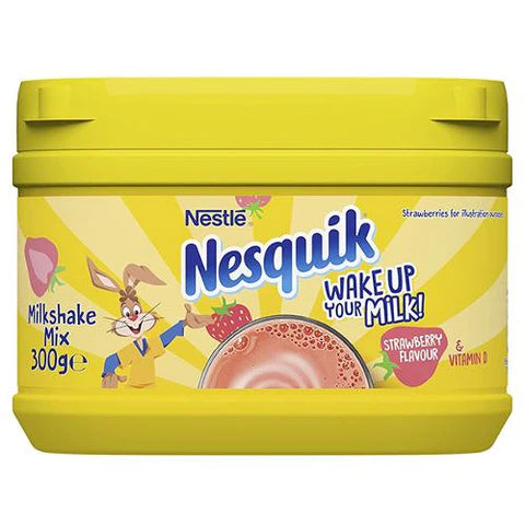 Nestle Nesquik Strawberry Milkshake Mix 300g