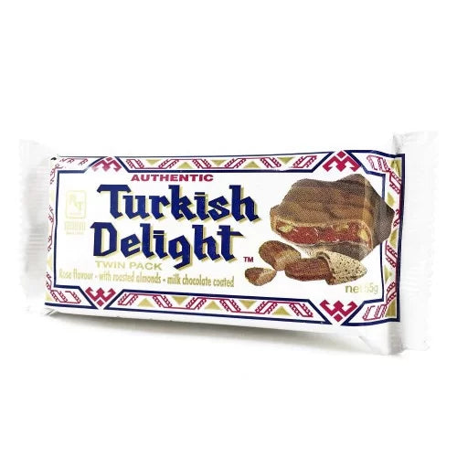 Turkish Delight Roasted Almonds Twin Pack 55g