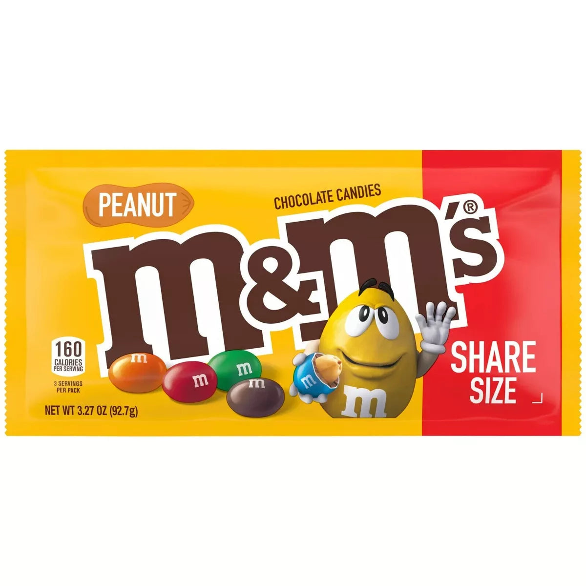 M&M’s Peanut Share Size 3.27Oz