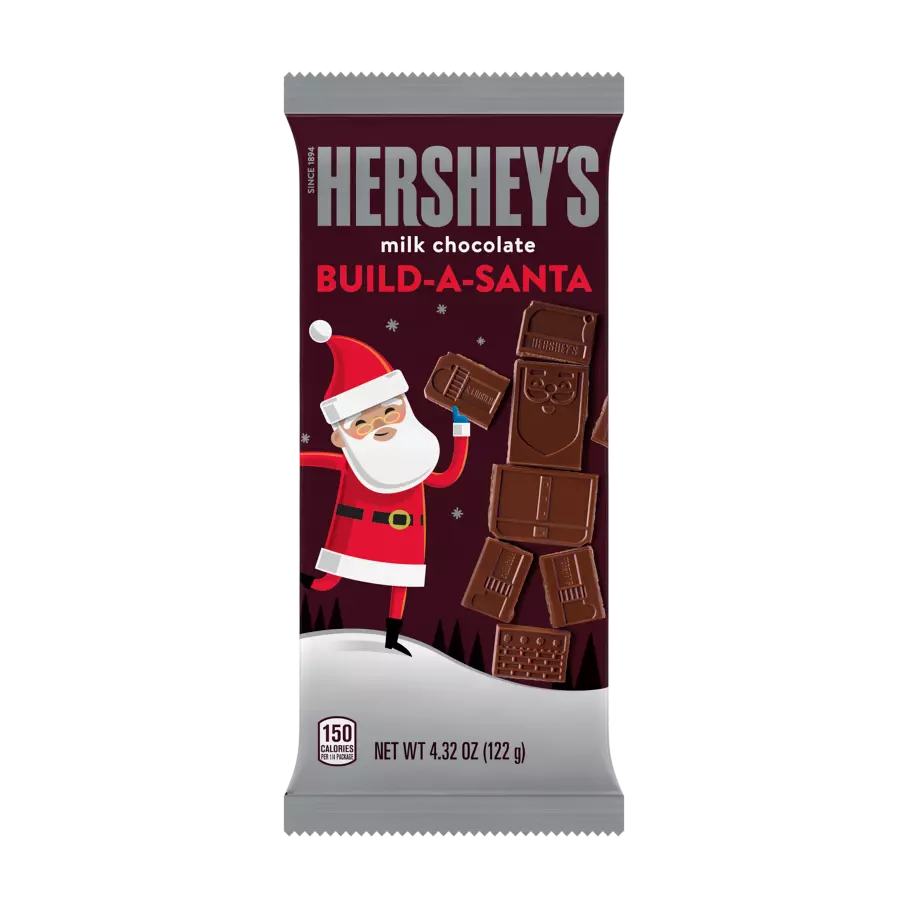 Hershey’s milk chocolate Build-A-Santa 4.32oz