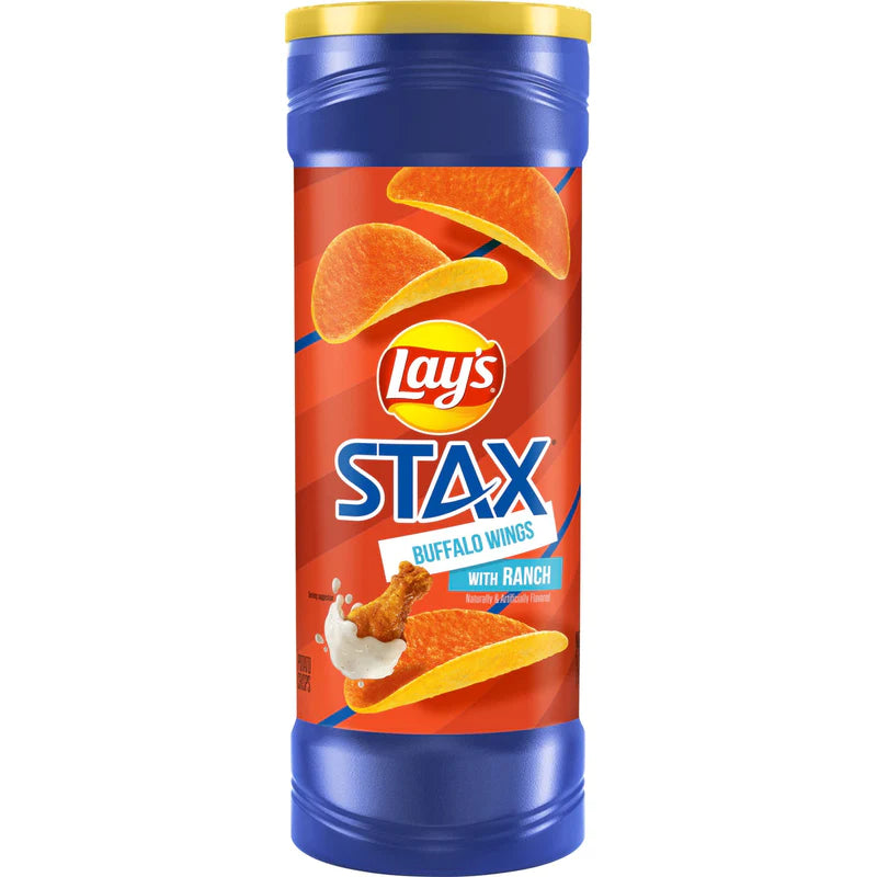 Lays Stax Buffalo Wings With Ranch 155.9g
