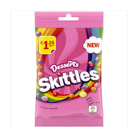 UK Desserts skittles 125g