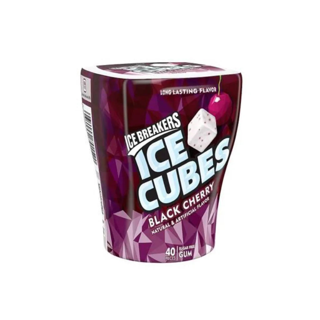 Ice Breakers Ice Cubes Black Cherry 40 Pieces – Candyverse