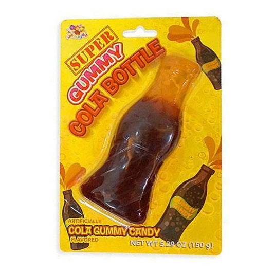 Super Gummy Cola Bottle Cola Flavoured Gummy Candy 150g