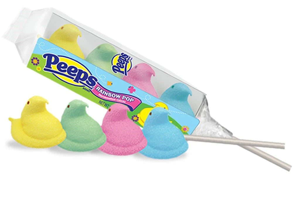 Peeps Marshmallow Rainbow Pop 39g