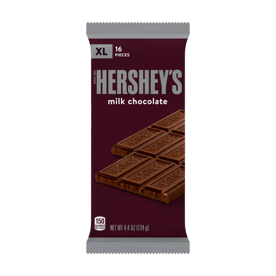 US Hershey’s X Large Milk Chocolate block 124g