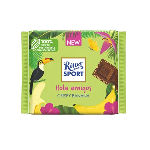 Ritter Sports Crispy Banana 100g