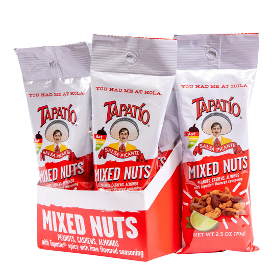 Tapatio Mixed Nuts Salsa Picante 2.5Oz