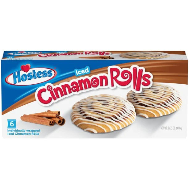 Hostess Iced Cinnamon Rolls