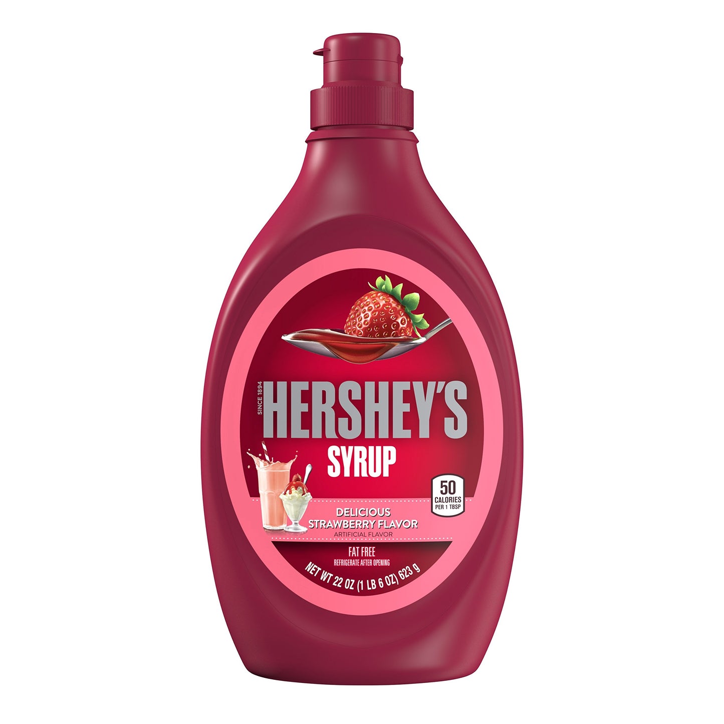 Hershey’s Syrup Delicious Strawberry 22 Oz