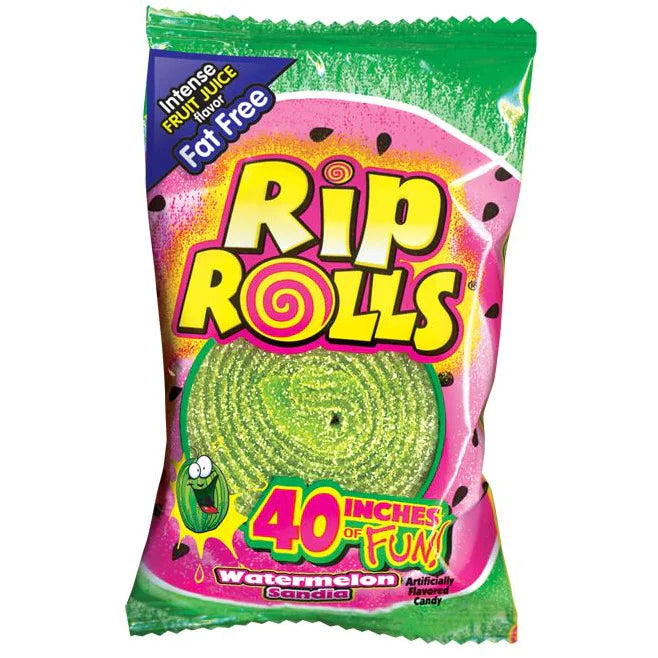 Rip Rolls Watermelon 1.4Oz