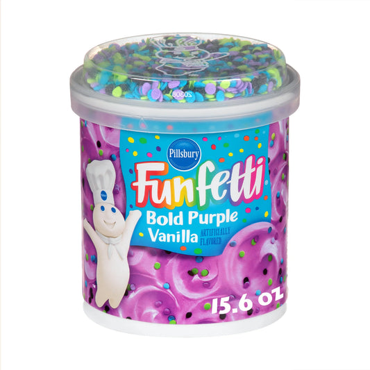 Pillsbury Funfetti Bold Purple Vanilla 15.6Oz