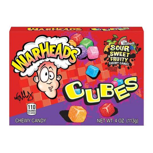 US Warheads Sour Berry mix cubes 4oz