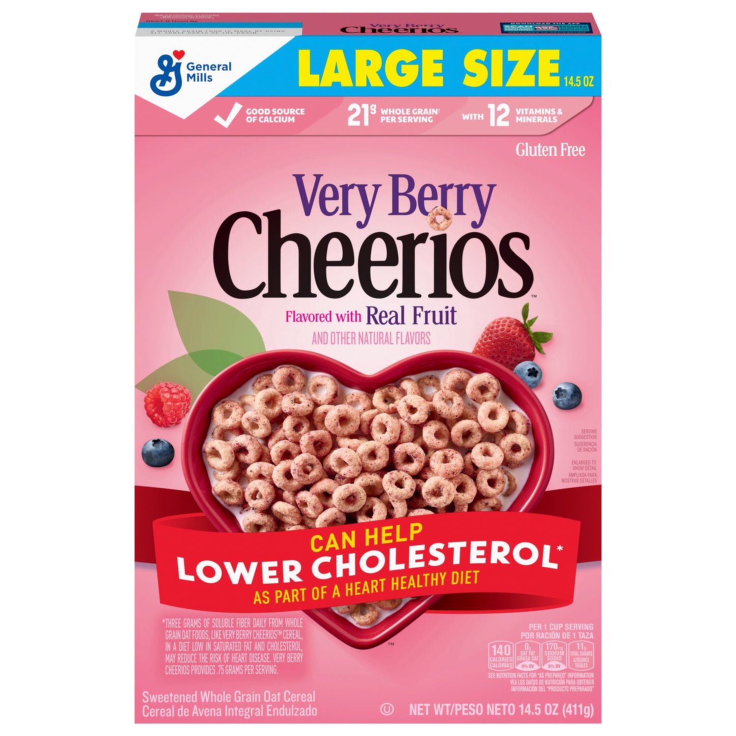 Cheerios Very Berry Cereal