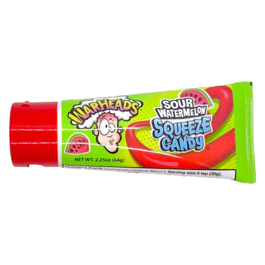 Warheads Sour Watermelon Squeeze Candy 2.25 Oz