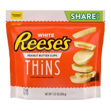 Reese’s White Peanut Butter Cups Thins 7.37Oz