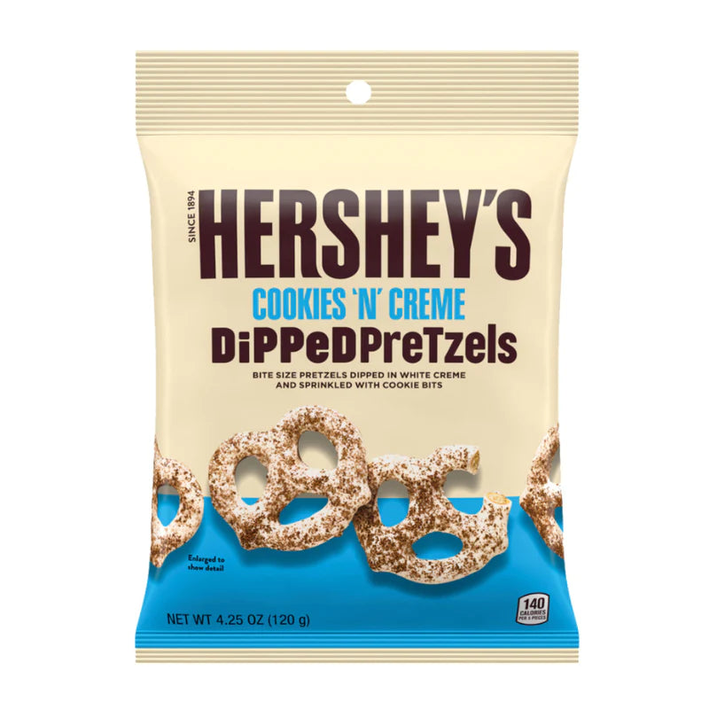 Hershey’s Cookies ‘N’ Cream Dipped Pretzels 120g