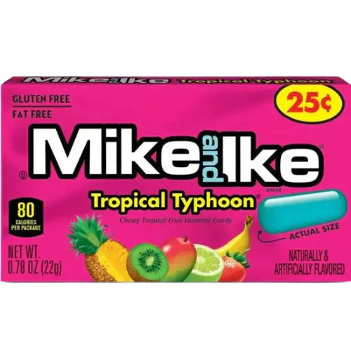 US Mike and Ike Tropical Typhoon 24x22g