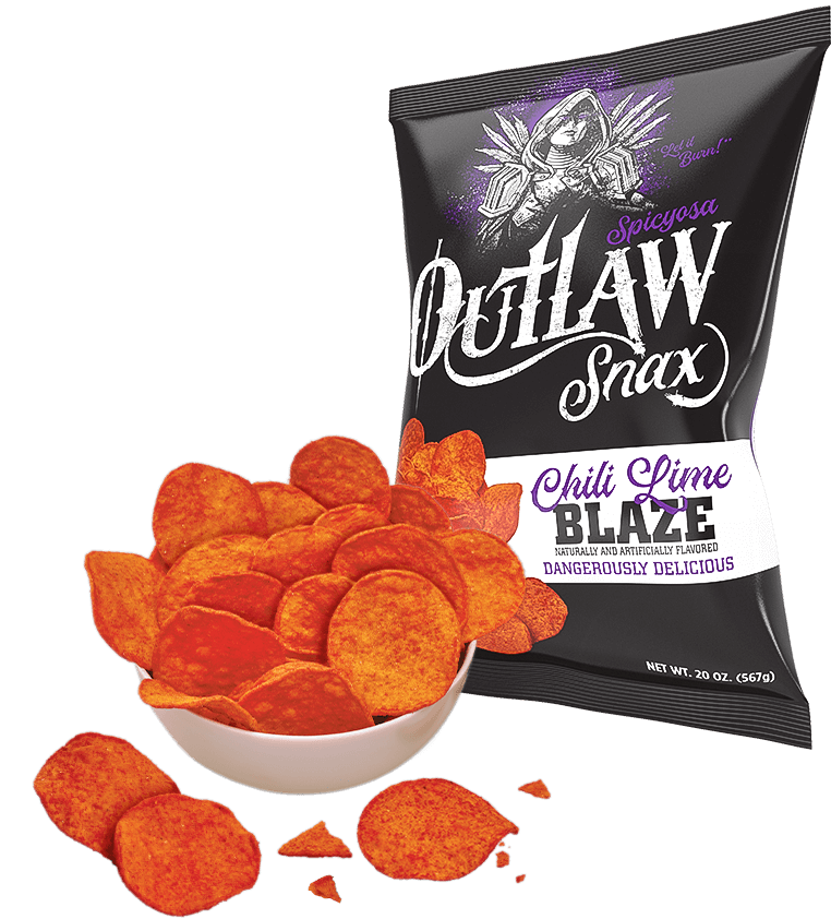 Outlaw Snax Chili Lime Blaze 85g – Candyverse