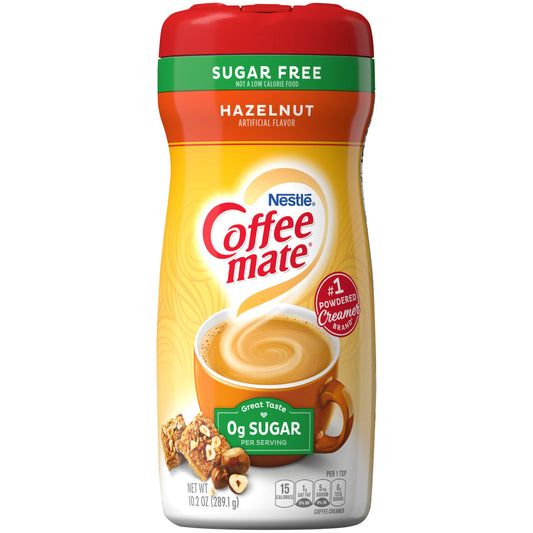 Nestle Coffee Mate Hazelnut Zero Sugar 15Oz