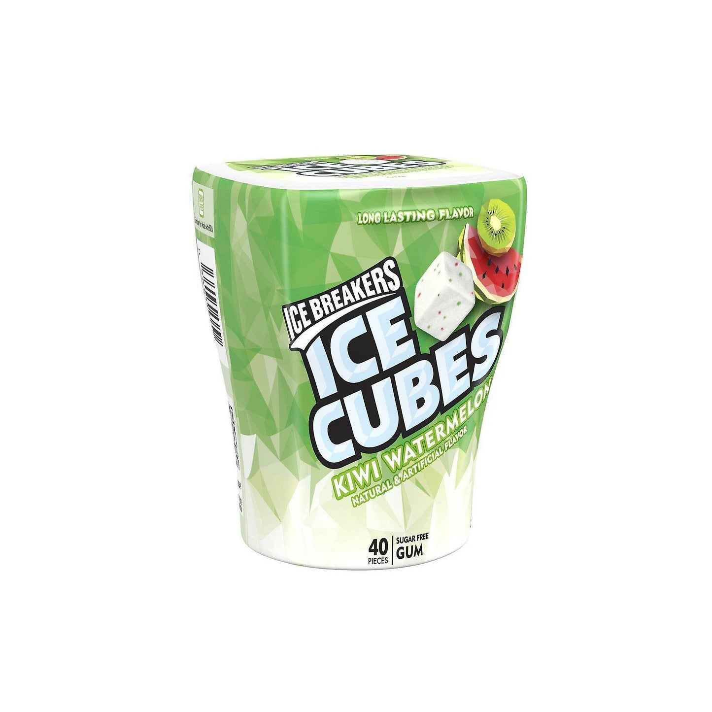 Ice Breakers Ice Cubes Kiwi Watermelon 40 Pieces