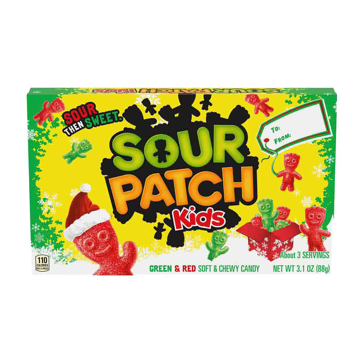 Sour Patch Kids Red & Green 3.1 Oz
