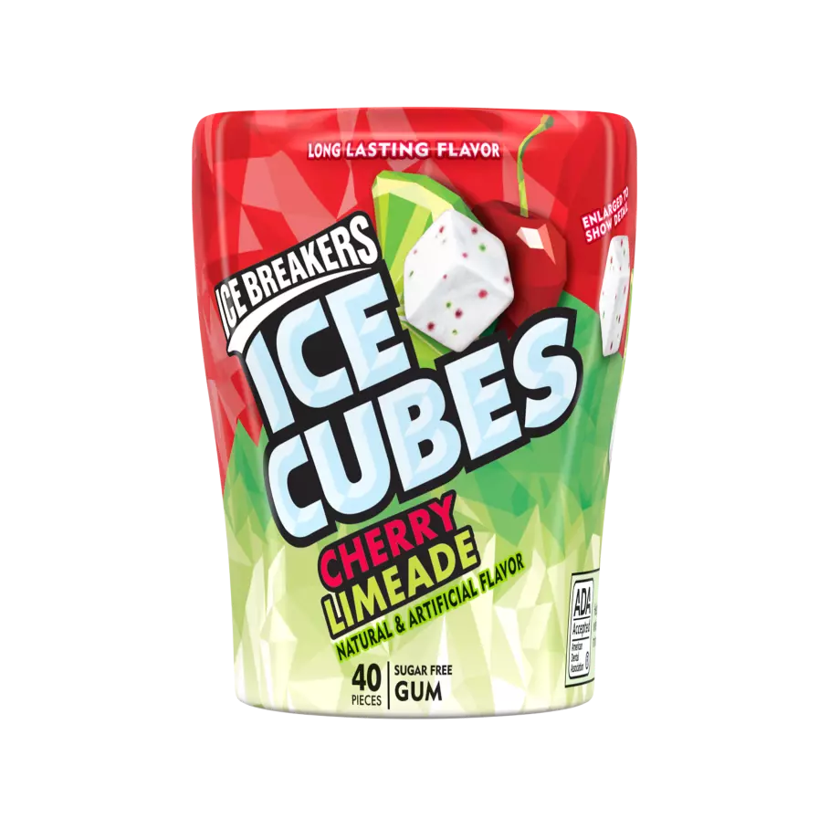 Ice Breakers Ice Cubes Cherry Limeade 40 Pieces