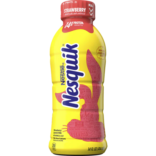 Nestle Nesquik Strawberry Drink 414ml