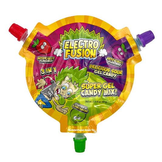Electro Fusion 3 in 1 Super Gel Candy Mix 2.11 Oz