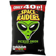 Space Raiders Pickled Onion 25g