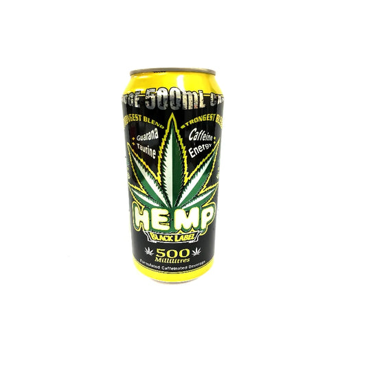 Hemp Black Label Energy Drink 500ml