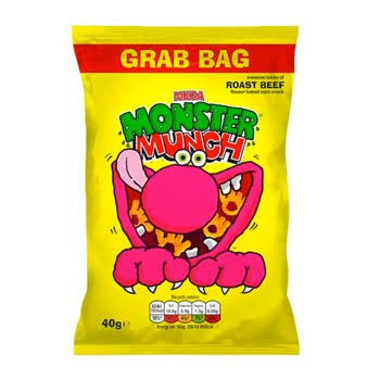 Walkers Monster Munch Roast Beef 40g