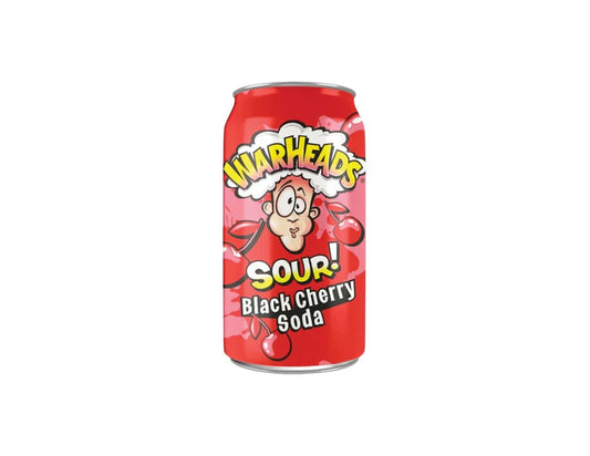 Warheads Sour Black Cherry Soda 355ml