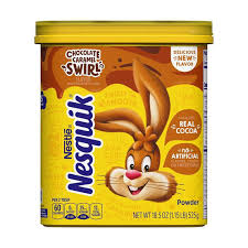 Nestle Nesquik Chocolate Caramel Swirl  Flavor Milk Shake 525g